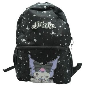 Sanrio Kuromi Backpack Kids Black Good Starry Celestial School Bag
